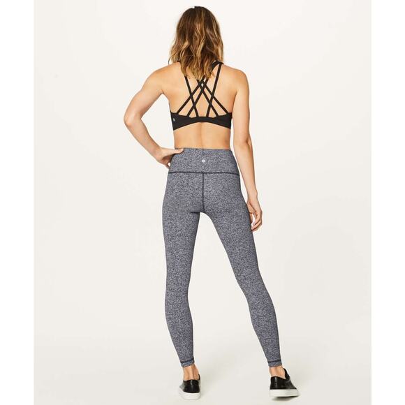 Lululemon In Movement 7/8 Tight *Everlux 25" Size 2 Gray - Picture 1 of 7